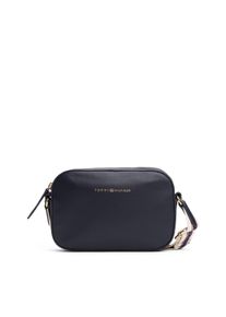 Tommy Hilfiger Damen Umhängetasche "TH LOGOTAPE CAMERA BAG", blau, Lederimitat, unifarben, Taschen, Damen Schultertasche, Minibag mit Logo-Schriftzug