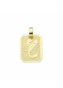 Adelia´s ADELIA ́S Damen Ketten-Anhänger "Damen & Herren 333 Gold Sternzeichen Anhänger Skorpion", Damen, Skorpion, Gelbgold 333-Gold, gold, Gelbgold 333,
