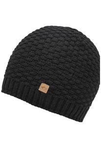 Chillouts Damen Beanie "Kasimir Hat", schwarz, casual,klassisch,sportlich, unifarben, Strick, Kunstfaser, Mützen, Mit Rippenbündchen, One Size