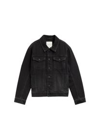Tom Tailor Jungen Jeansjacke, grau, casual, Gr. 140, unifarben, Denim/Jeans, Obermaterial: 100% Baumwolle. Futter: 100% Baumwolle, Jacken, mit