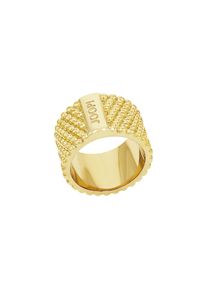 JOOP! JOOP Damen Fingerring "2039838/-39/-40", 58, Edelstahl, 13,5mm, gold, Edelstahl, Fingerringe