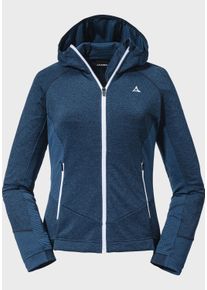 Schöffel SCHÖFFEL Damen Fleecejacke "Fleece Hoody Forillon L", blau, sportlich, Gr. 34, Oberstoff : 100% Polyester, Jacken
