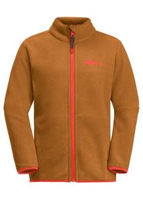 Jack Wolfskin Kinder Fleecejacke "WINTERSTEIN JACKET K", braun, Gr. 104, OBERSTOFF 100% POLYESTER 1.FUTTER 100% POLYESTER, Jacken
