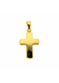 Adelia´s ADELIA ́S Damen Kreuzkette "Halskette - Kreuzkette mit Kreuz Anhänger aus 333 Gold", Gelbgold 333-Gold, gold, Gelbgold 333, Gold, Halsketten,
