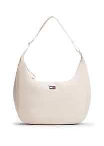 Tommy Jeans Damen Schultertasche "TJW URBAN LARGE X-BODY", beige, Lederimitat, unifarben, Taschen, Damen Umhängetasche, Tragetasche mit