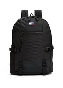 Tommy Jeans Freizeitrucksack "TJM ARCHIVE BACKPACK", schwarz, Textil, unifarben, Basic, Rucksäcke, Travelrucksack, Businessrucksack mit