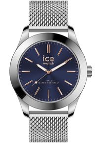 Ice Watch ICE-WATCH Herren Quarzuhr "ICE steel - Medium - 3H"silberfarben, Armbanduhren, Armbanduhr, Herrenuhr, Edelstahlarmband, Wasserdicht bis 10 bar,analog