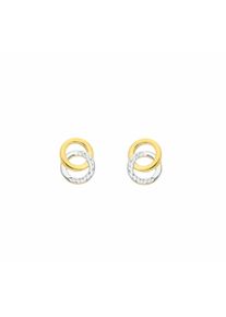 Adelia´s ADELIA ́S Damen Paar Ohrhänger "Damen 333 Gold Ohrringe Ohrstecker", Damen, Gelbgold 333-Gold, gold, Gelbgold 333, Gold, Ohrringe, Goldschmuck für