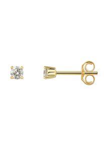 ONE ELEMENT Damen Paar Ohrhänger "0.20 ct Diamant Brillant Ohrringe Ohrstecker", Damen, 0,2 ct, Gelbgold 750-Gold-Diamanten, gold, Gelbgold 750,