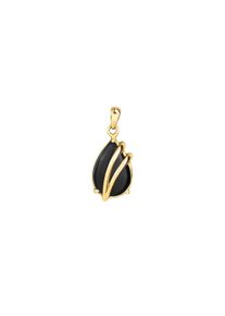 Vivance Damen Ketten-Anhänger "375/- Gelbgold glanz Onyx", ONE-SIZE, Gold, 0,5 g, gelb, Gold, Schmuckanhänger