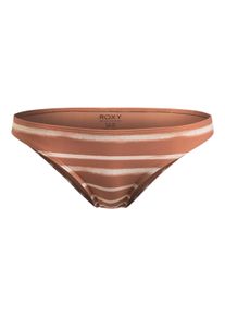Roxy Damen Bikini-Hose "Printed Beach Classics"cedar wood happy stripe, Gr. XL, 87% Nylon, 13% Elasthan, Badehosen