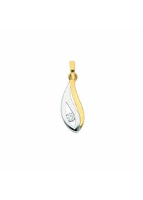 Adelia´s ADELIA ́S Damen Ketten-Anhänger "333 Gold Anhänger", mit Zirkonia, Gold, gold, Gold, Schmuckanhänger, mit Zirkonia Goldschmuck für Damen