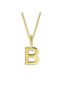 ONE ELEMENT Damen Ketten-Anhänger "Buchstabe B Buchstaben Anhänger aus 333 Gelbgold", B, Gelbgold 333-Gold, gold, Gelbgold 333, Gold,