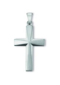 ONE ELEMENT Damen Ketten-Anhänger "Kreuz Anhänger aus 925 Silber Kreuz Anhänger aus 925 Silber", Silber 925 (Sterlingsilber), silber, Silber 925