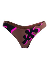 Roxy Damen Bikini-Hose "ROWLEY x Roxy", braun, Gr. S, 85% Nylon, 15% Elasthan, Badehosen
