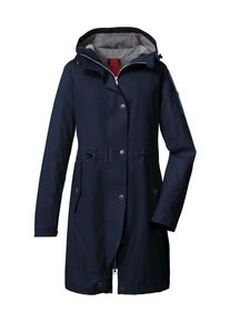 G.I.G.A. by Killtec Damen Regenmantel "GS 101 WMN PRK", blau, sportlich, Gr. 36, G.I.G.A. DX BY KILLTEC, Obermaterial: 100% Polyester, Innenfutter: 65% Polyester 35%