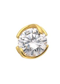 Adelia´s ADELIA ́S Damen Ketten-Anhänger "375 Gold Anhänger", mit Zirkonia, Gold, gold, Gold, Schmuckanhänger, mit Zirkonia Goldschmuck für Damen