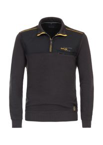 Casamoda Herren Sweatshirt "Casamoda Sweatshirt uni", blau, Gr. XL, 95% Baumwolle, 5% Elasthan, Sweatshirts
