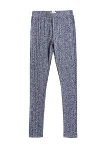 Roxy Kinder Funktionsleggings "Kinda Crazy", blau, Gr. 14, 57% Polyester, 40% Viskose, 3% Elasthan, Hosen