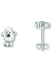 ONE ELEMENT Damen Paar Ohrhänger "Schaf Ohrringe Ohrstecker aus 925 Silber", Kinder, Silber 925 (Sterlingsilber), silber, Silber 925