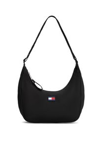 Tommy Jeans Damen Schultertasche "TJW URBAN X-BODY", schwarz, Textil, unifarben, Taschen, Damen Minibag, Abendtasche mit typischer Logoflag