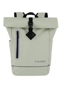 Travelite Freizeitrucksack "BASICS Roll-Up Rucksack Plane", grün, Polyester, unifarben, klassisch, Rucksäcke, Wanderrucksack Reiserucksack Streetpack