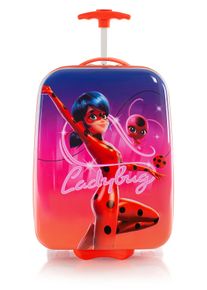 Heys Hartschalen-Trolley "Miraculous Lady Bug, 46 cm", rot, Polycarbonat, mehrfarbig, Koffer, Heys x Joachim Llambi Kindertrolley Kinder Reisegepäck
