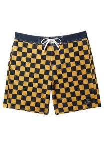 Quiksilver Herren Boardshorts "Original Straight 18"", gelb, Gr. 32, 46% Polyester, 40% Polyester, 8% Elasthan, 6% Baumwolle, Hosen