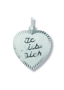 ONE ELEMENT Damen Ketten-Anhänger "Herz Herz Anhänger aus 925 Silber", Silber 925 (Sterlingsilber), silber, Silber 925 (Sterlingsilber),