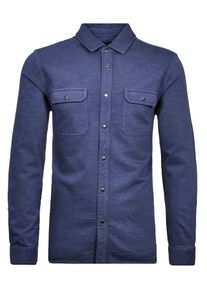 Ragman Herren Collegejacke, blau, Gr. XXL, 100% Baumwolle, Jacken