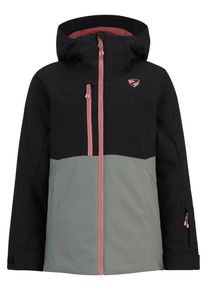 Ziener Kinder Skijacke "ABILA", grau, Gr. 176, Obermaterial alle Farben außer river blue dob: 100% Polyester, Obermaterial Farbe river blue dob: 1.