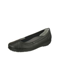 Natural Feet Damen Ballerina "Ballerina Christina", Gr. 36, schwarz, Leder, elegant, Schuhe, in klassischem Design