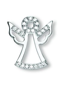 ONE ELEMENT Kinder Ketten-Anhänger "Zirkonia Engel Anhänger aus 925 Silber", Silber 925 (Sterlingsilber), silber, Silber 925 (Sterlingsilber),