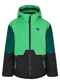 Ziener Kinder Skijacke "AZAM", schwarz, Gr. 116, Obermaterial: 100% Polyester;Futter: 1. 100% Polyamid, 2. 100% Polyester;Wattierung: 100%