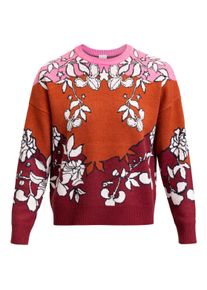 Roxy Damen Sweatshirt "ROWLEY x Roxy", rot, Gr. XS, 70% Baumwolle, 30% Wolle, Sweatshirts