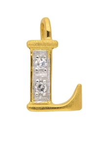 Adelia´s ADELIA ́S Damen Buchstaben-Anhänger "585 Gold Buchstabenanhänger", 0,02 ct VVS = sehr sehr kleine Einschlüsse L, Gold, gold, Gold, Schmuckanhänger,