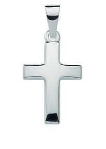 Adelia´s ADELIA ́S Damen Kreuzkette "Halskette - Kreuzkette mit Kreuz Anhänger aus 925 Silber", Silber 925 (Sterlingsilber), silber, Silber 925
