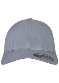 Flexfit Damen Flex Cap "Flexfit Accessoires Flexfit Hydro-Grid Stretch Cap", grau, casual, Gr. L, unifarben, 100% Polyester, Caps