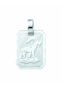 Adelia´s ADELIA ́S Damen Ketten-Anhänger "Damen & Herren 925 Silber Sternzeichen Anhänger Steinbock", Damen, Steinbock, Silber 925 (Sterlingsilber), silber,