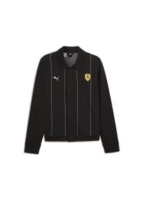 Puma Herren Sweatjacke "Scuderia Ferrari HP Race Premium Jacke Herren", schwarz, Gr. L, Obermaterial: 25% Polyester, 75% Baumwolle;