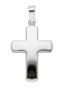 Adelia´s ADELIA ́S Damen Ketten-Anhänger "333 Weißgold Kreuz Anhänger", Gold, silber, Gold, Schmuckanhänger, Goldschmuck für Damen & Herren