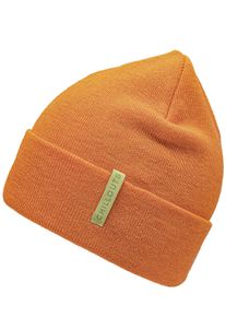 Chillouts Damen Strickmütze "Monty Hat", orange, modisch,klassisch,sportlich,casual, unifarben, Feinstrick, Strick, Kunstfaser, Mützen, Mit breitem