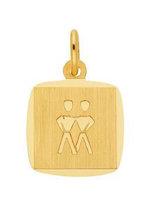 Adelia´s ADELIA ́S Damen Ketten-Anhänger "333 Gold Sternzeichen Anhänger Zwilling", Zwilling, Gold, gold, Gold, Schmuckanhänger, Goldschmuck für Damen & Herren
