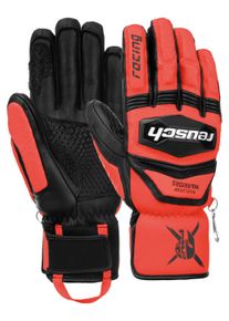 Reusch Damen Skihandschuhe "Worldcup Warrior SC", schwarz, sportlich, Gr. 10,5, mehrfarbig, 60% Polyester, 30% Ziegenleder, 5% Polyamid, 5%