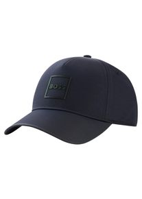 BOSS Green Damen Baseball Cap "Pyer", blau, casual, unifarben, Twill, Kunstfaser, Caps, mit reflektierendem Print