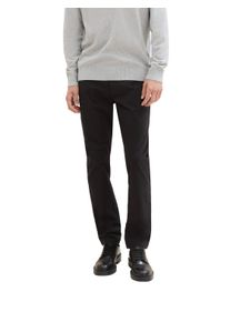 Tom Tailor Herren Chinohose, schwarz, casual, Gr. 33, unifarben, Obermaterial: 97% Baumwolle, 3% Elasthan. Futter: 100% Baumwolle, Hosen, im