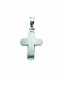 Adelia´s ADELIA ́S Damen Ketten-Anhänger "Damen & Herren 585 Weißgold Kreuz Anhänger", Damen, Weißgold 585-Gold, silber, Weißgold 585, Gold, Schmuckanhänger,