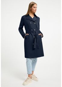 Frieda & Freddies New York Damen Trenchcoat "Trenchcoat", blau, casual, Gr. 36, FRIEDA & FREDDIES, unifarben, 60% Baumwolle, 40% Polyester, Mäntel