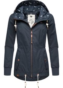 Ragwear Damen Outdoorjacke "Danka", blau, casual, Gr. 5XL, Außenmaterial: 100% Polyester, Innenfutter: 100% Polyester, Jacken, Wasserdichte