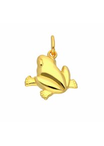 Adelia´s ADELIA ́S Damen Ketten-Anhänger "Damen 333 Gold Anhänger Frosch", Kinder, Gelbgold 333-Gold, gold, Gelbgold 333, Gold, Schmuckanhänger, Goldschmuck